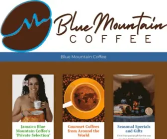 Bluemountaincoffee.com(Jamaica Blue Mountain Coffee) Screenshot