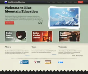 Bluemountaineducation.com(Blue Mountain Education) Screenshot