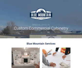 Bluemountainmillwork.com(Blue Mountain) Screenshot