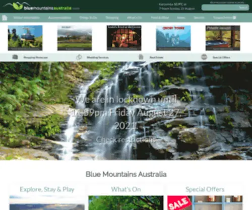 Bluemountainsaustralia.com.au(Blue Mountains Australia) Screenshot