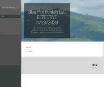 Bluemtnrentals.com(Greater Walla Walla Area Rentals and Housing Search Assistance) Screenshot