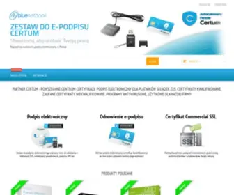 Bluenetbook.pl(bluenetbook) Screenshot