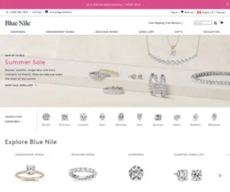 Bluenile.ca(Engagement Rings) Screenshot