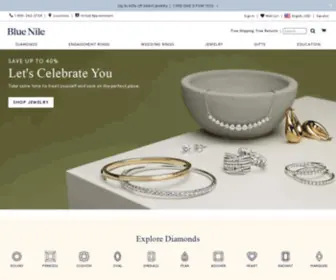 Bluenile.com(Blue Nile) Screenshot