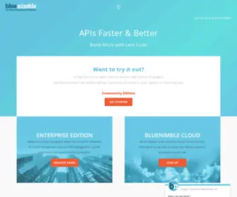 Bluenimble.com(BlueNimble, Inc) Screenshot