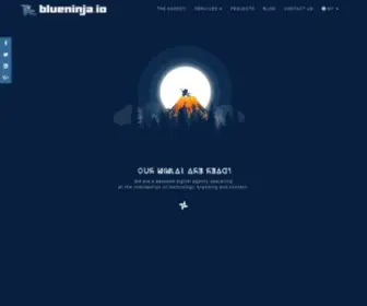 Blueninja.io(Websites, Apps, E-commerce, SEO, SEM & Social Media) Screenshot