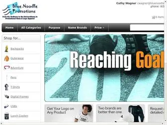 Bluenoodlepromotions.com(Blue Noodle Promotions) Screenshot