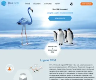 Bluenote-SYstems.com(Logiciels Crm) Screenshot