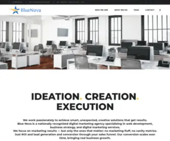 Bluenovaco.net(Blue Nova) Screenshot