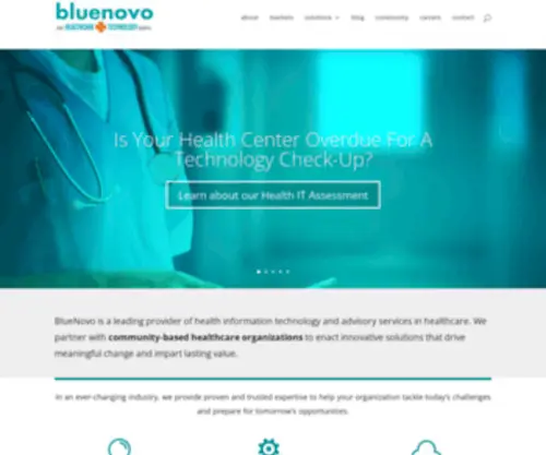 Bluenovo.com(Your Healthcare) Screenshot