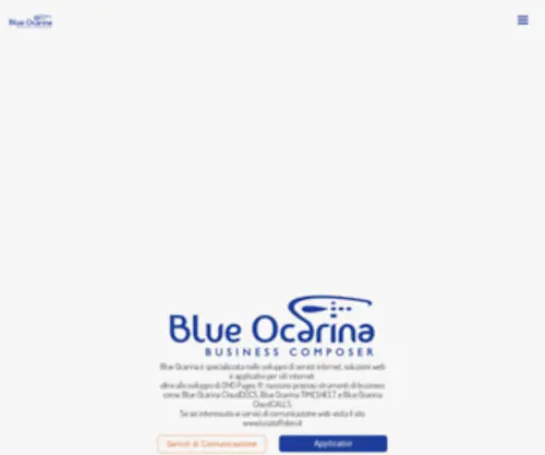 Blueocarina.com(Servizi internet) Screenshot