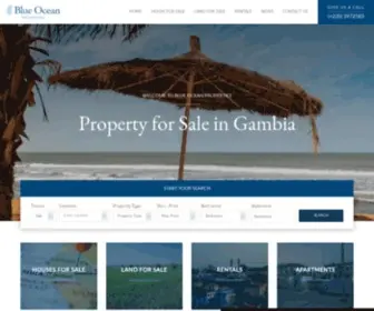 Blueocean.gm(Gambia Property for Sale) Screenshot