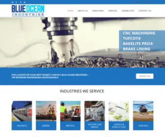 Blueoceanindustries.com.au(Blue Ocean Industries) Screenshot