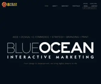 Blueoceaninteractive.com(Calgary Marketing Consultants) Screenshot