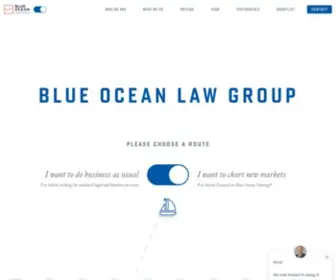 Blueocean.law(Blue Ocean Law Group℠) Screenshot