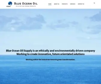 Blueoceanoil.com(Blue Ocean Oil) Screenshot