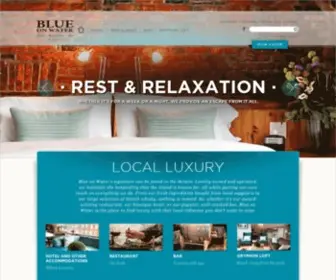 Blueonwater.com(Blue on Water) Screenshot