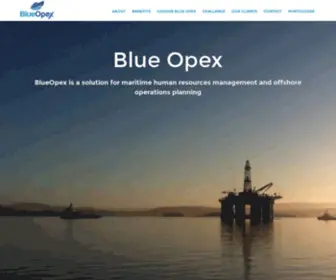 Blueopex.com(Blue Opex) Screenshot