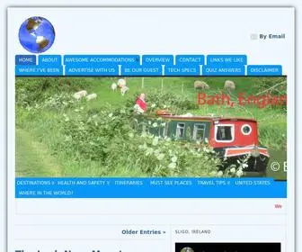 Blueorbtravel.com(A travel blog) Screenshot