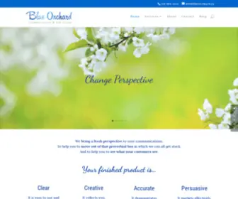 Blueorchard.ca(Blue Orchard Communications & Web Design) Screenshot