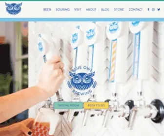 Blueowlbrewing.com(Blue Owl Brewing) Screenshot