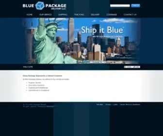 Bluepackage.com(Temporarily Offline) Screenshot