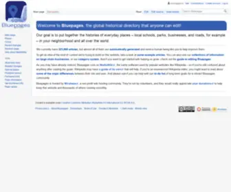 Bluepageswiki.org(Bluepages) Screenshot