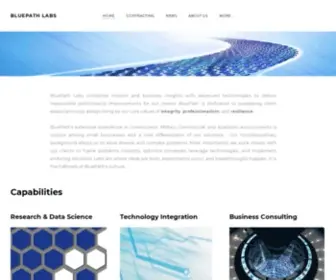 Bluepathlabs.com(BluePath Labs) Screenshot