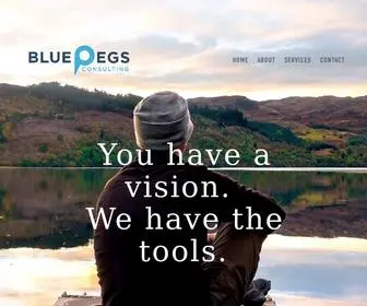 Bluepegs.com(Blue Pegs Consulting) Screenshot