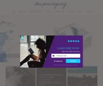 Bluepencilagency.com(Bluepencilagency) Screenshot