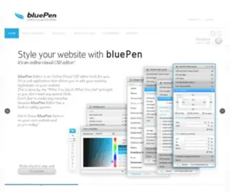 Bluepeneditor.com(BluePen Editor) Screenshot