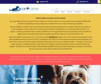 Bluepet.com(Veterinarian and Animal Hospital in North Hollywood) Screenshot