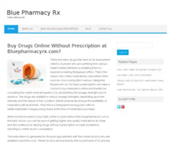 Bluepharmacyrx.com(Generic Viagra) Screenshot