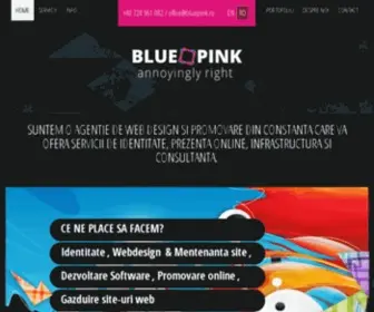 Bluepink.ro(Gazduire web) Screenshot