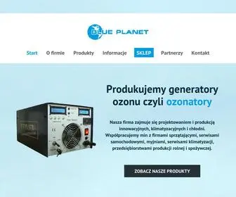 Blueplanet24.pl(Ozonowanie klimatyzacji) Screenshot