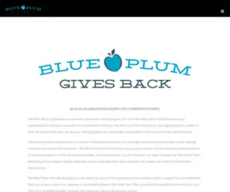 Blueplum.org(Blue Plum Festival) Screenshot