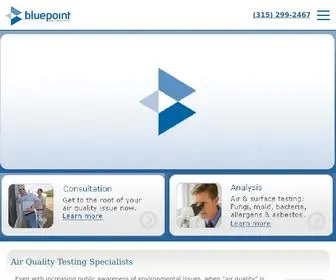 Bluepointenvironmental.com(Indoor Air Quality Testing) Screenshot