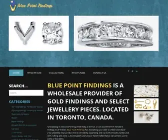 Bluepointfindings.ca(Blue Point Findings) Screenshot