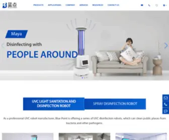 Bluepointrobotics.com(Uvc robots) Screenshot