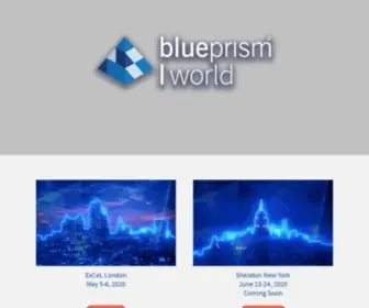Blueprismworld.com(Blue Prism World) Screenshot