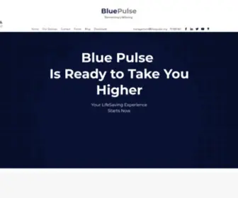 Bluepulse.org(First Aid Course Cyprus) Screenshot