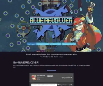 Bluerevolvergame.com(BLUE REVOLVER) Screenshot