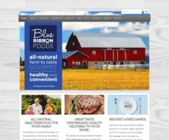 Blueribbonfoods.com(Blue Ribbon Foods) Screenshot