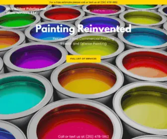 Blueribbontx.com(Residential Painting) Screenshot