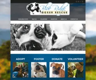 Blueridgeboxerrescue.com(Blue Ridge Boxer Rescue) Screenshot