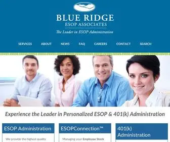 Blueridgeesop.com(Blue Ridge ESOP Associates) Screenshot
