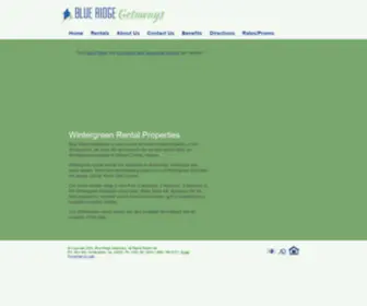 Blueridgegetaways.com(Blueridgegetaways) Screenshot