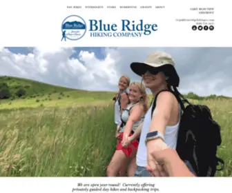 Blueridgehikingco.com(COVID Summer Update) Screenshot