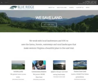 Blueridgelandconservancy.org(The Blue Ridge Land Conservancy) Screenshot