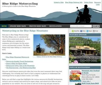 Blueridgemotorcycling.com(Blue Ridge Motorcycling) Screenshot